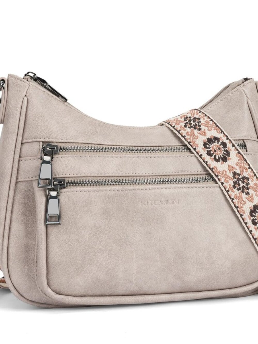 Crossbody Bags for Women Leather Purse Trendy Multi Pocket Shoulder Handbags